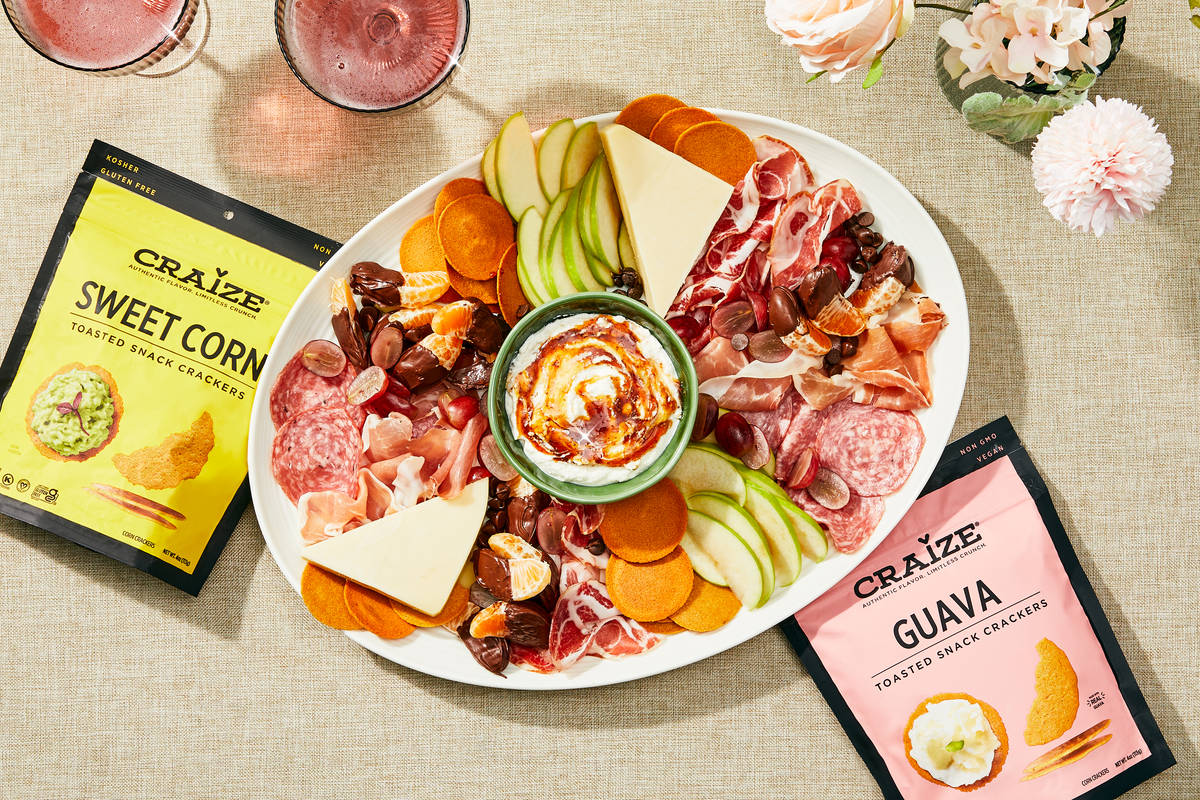 Valentine’s Charcuterie & Cracker Board
