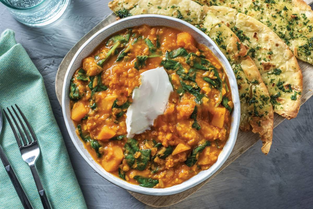 Indian Lentil, Chicken & Veggie Coconut Dhal