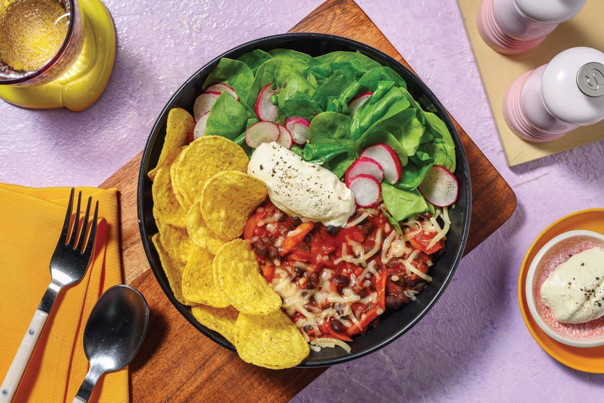 American Beef & Black Bean Chilli