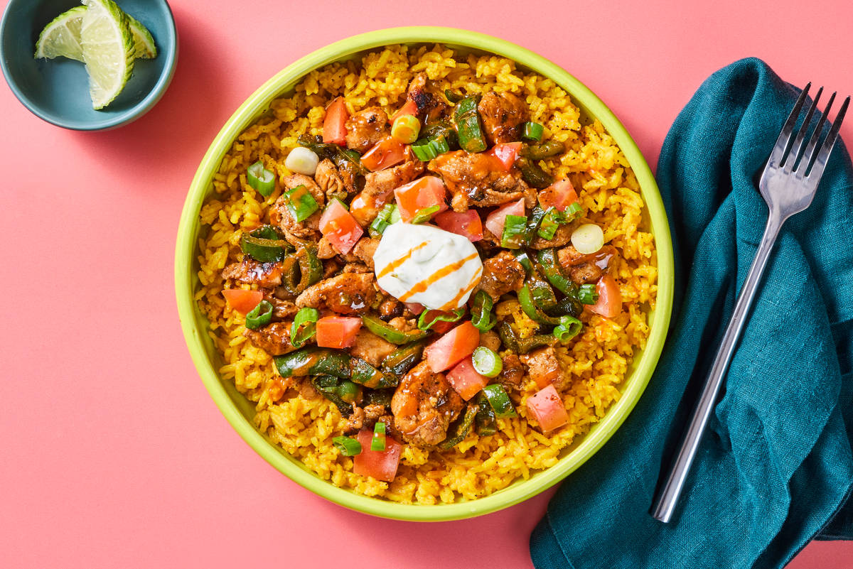 Mexican Chicken & Rice Bowls