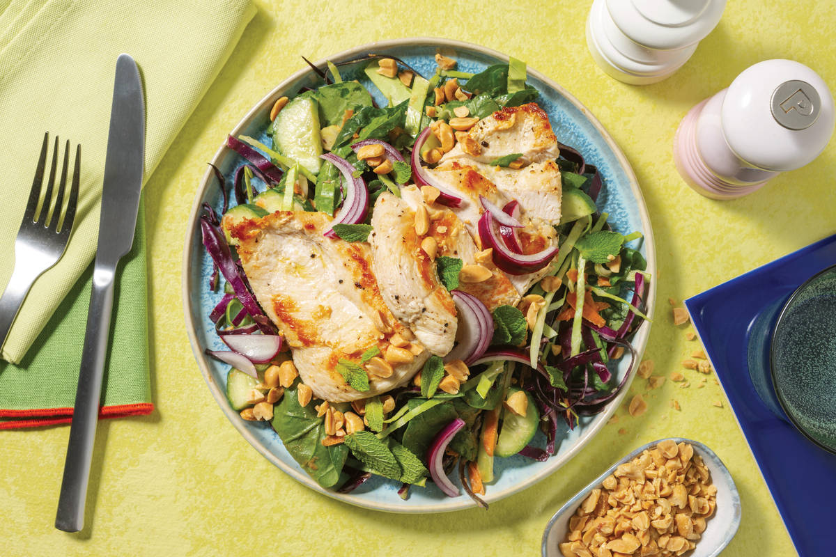 Quick Double Vietnamese-Style Chicken Salad