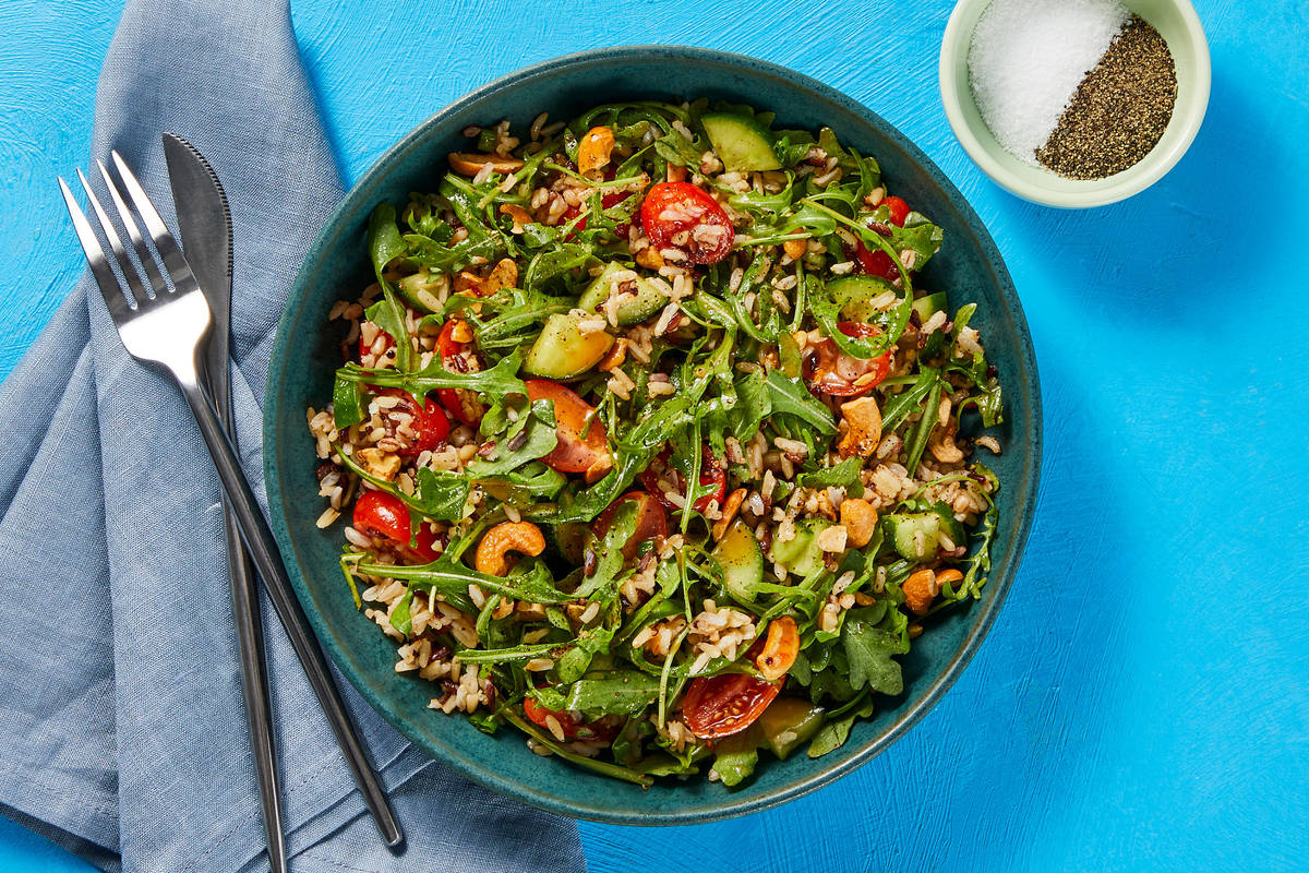 Vegan Warm Greens & Grains Bowls