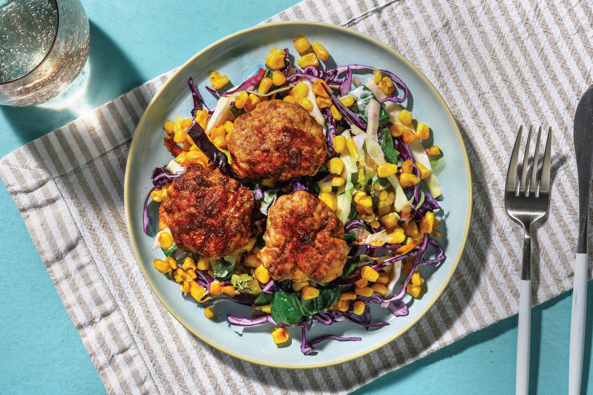Caribbean Beef Rissoles 
