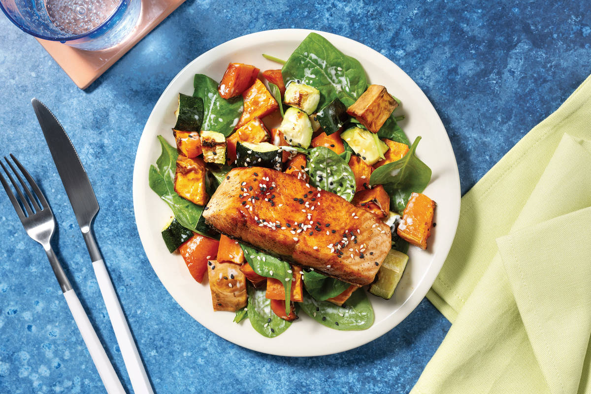 Soy & Ginger Sesame Double Salmon