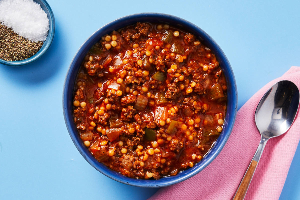 Beefy Stuffed Bell Pepper Soup