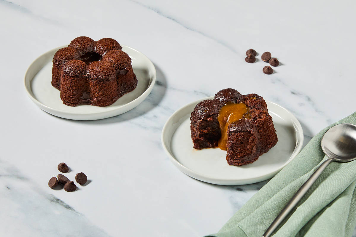 Filled Chocolate Bundt Cakes