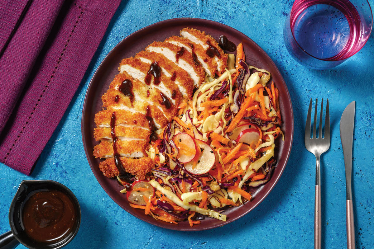 Japanese-Style Chicken Schnitzel
