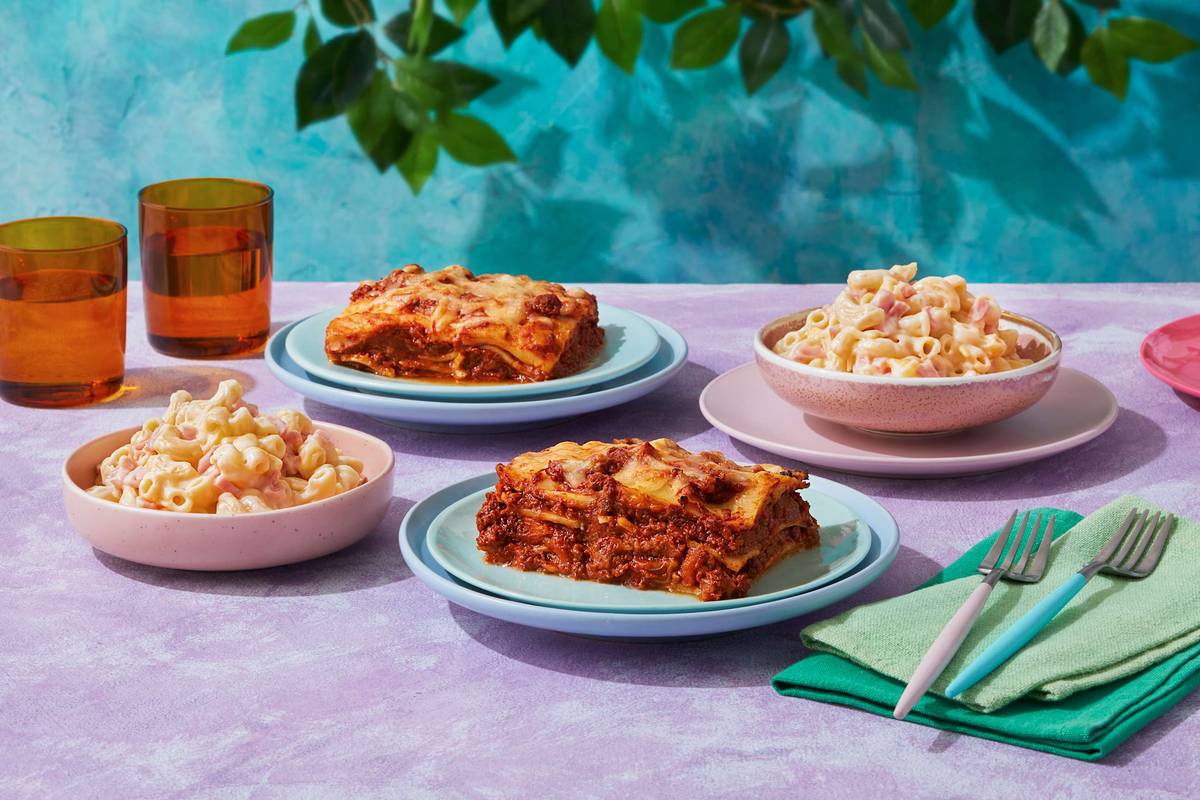 Beef Lasagne & Mac 'n Cheese Bundle