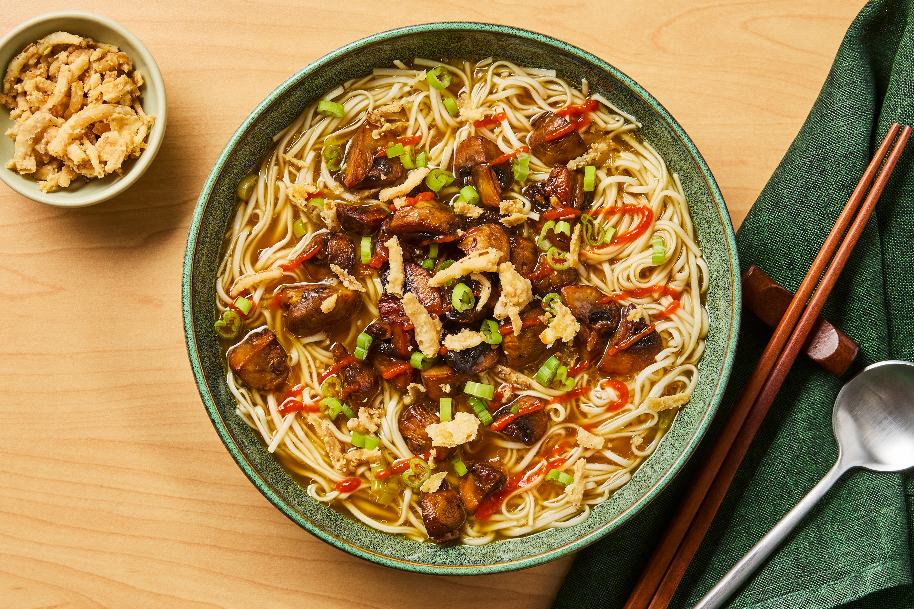 Shrimp, Mushroom & Soy Ramen