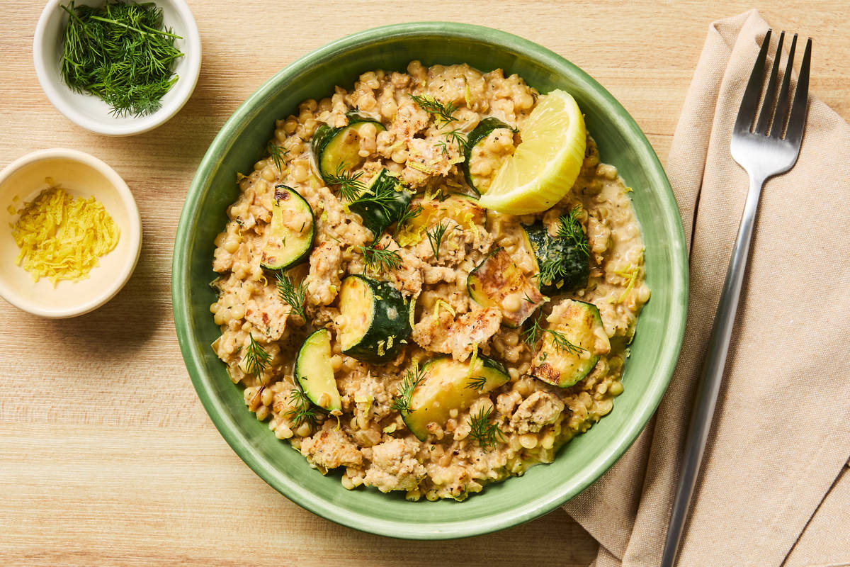 Lemon-Dill Chicken Couscous