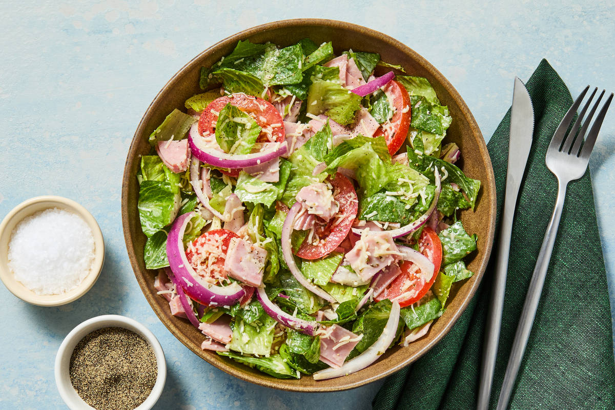 Smoked Ham & Cheese Sub Salad