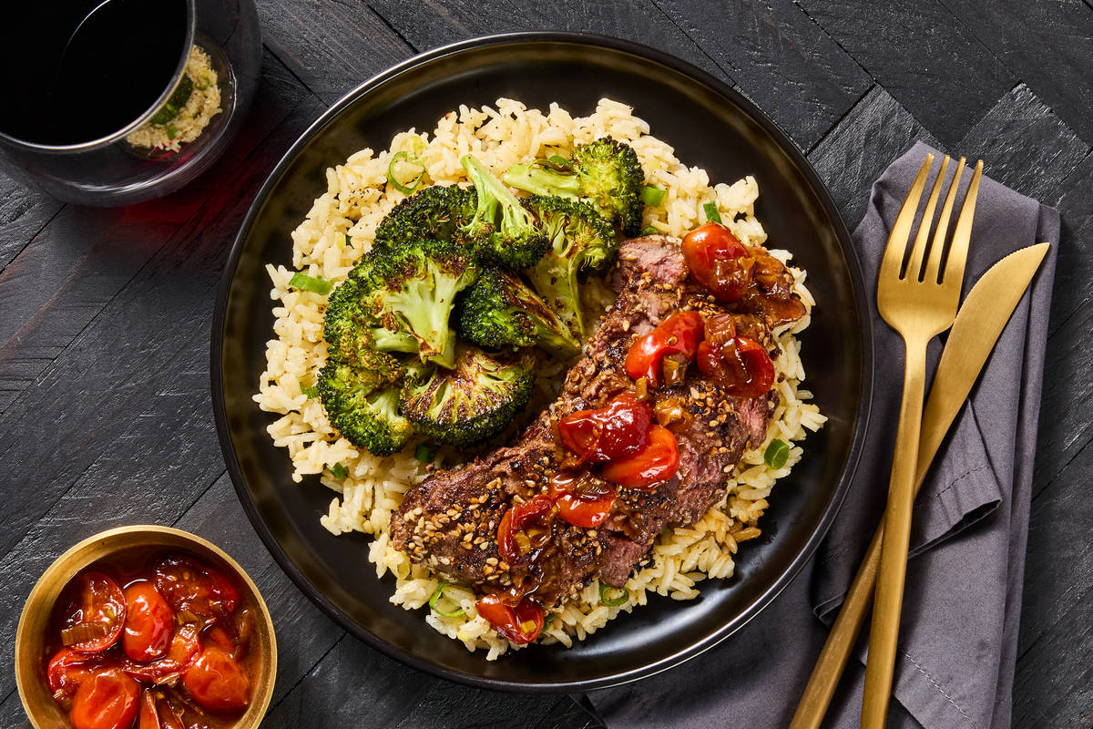 Sesame Chili Beef Tenderloin