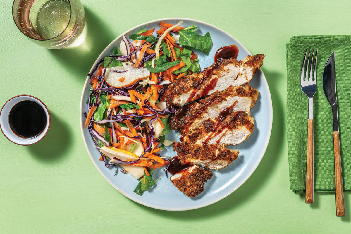 Japanese-Style Chicken Schnitzel