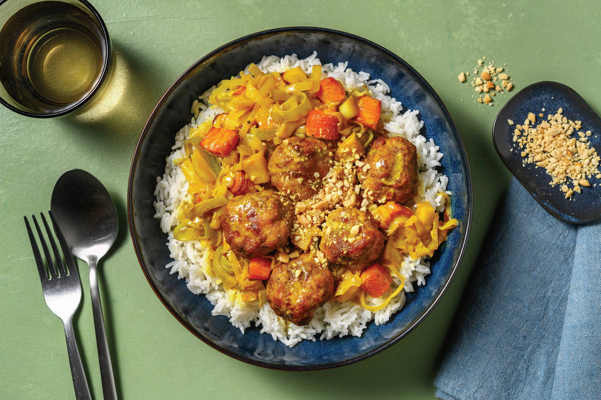 Mumbai Pork Meatball Curry