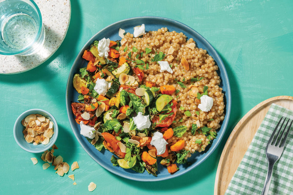 Rustic Roasted Veg & Pearl Couscous