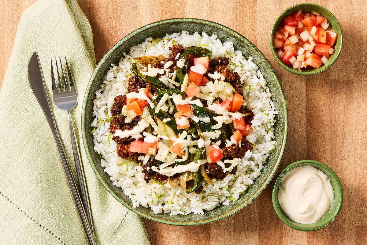 Tex-Mex Beef Enchilada Bowls