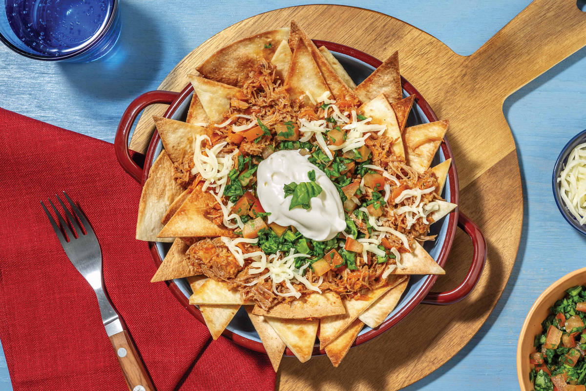 Crushed Tortilla Corn Chip Taco Casserole Easy American Pulled