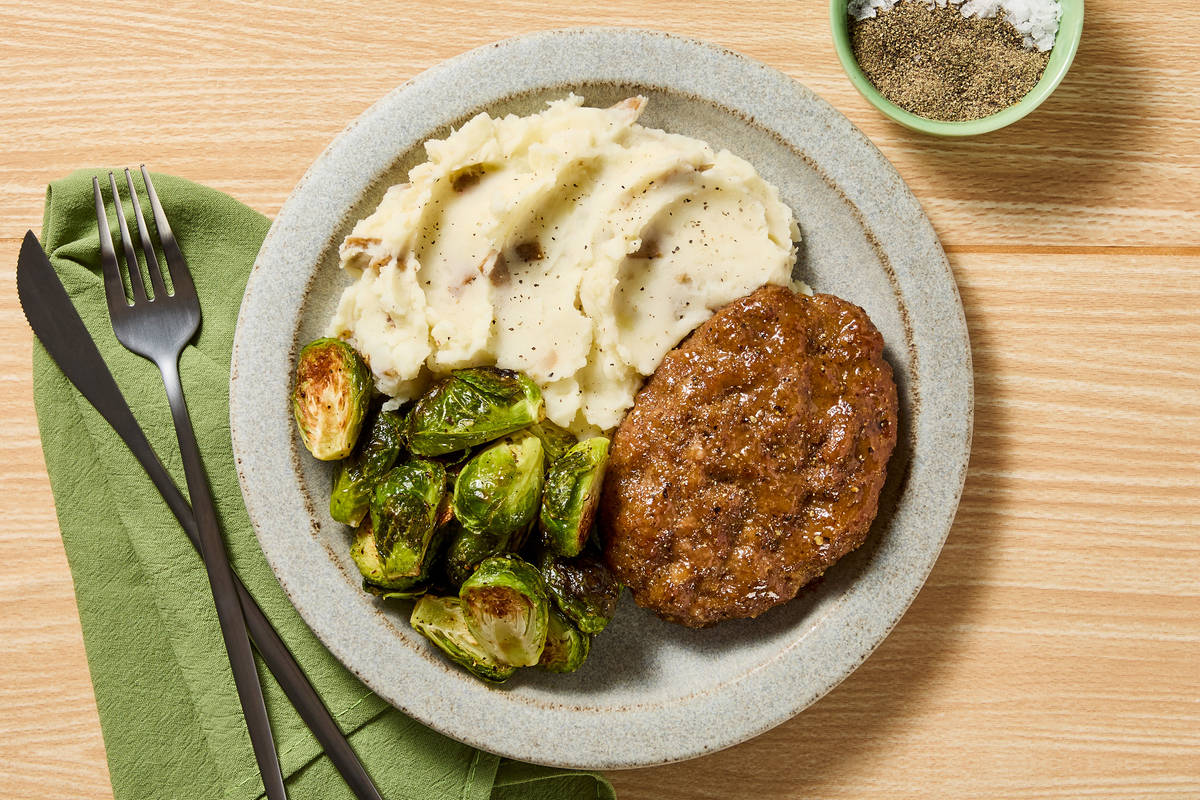 Maple-Dijon Beef Meatloaves