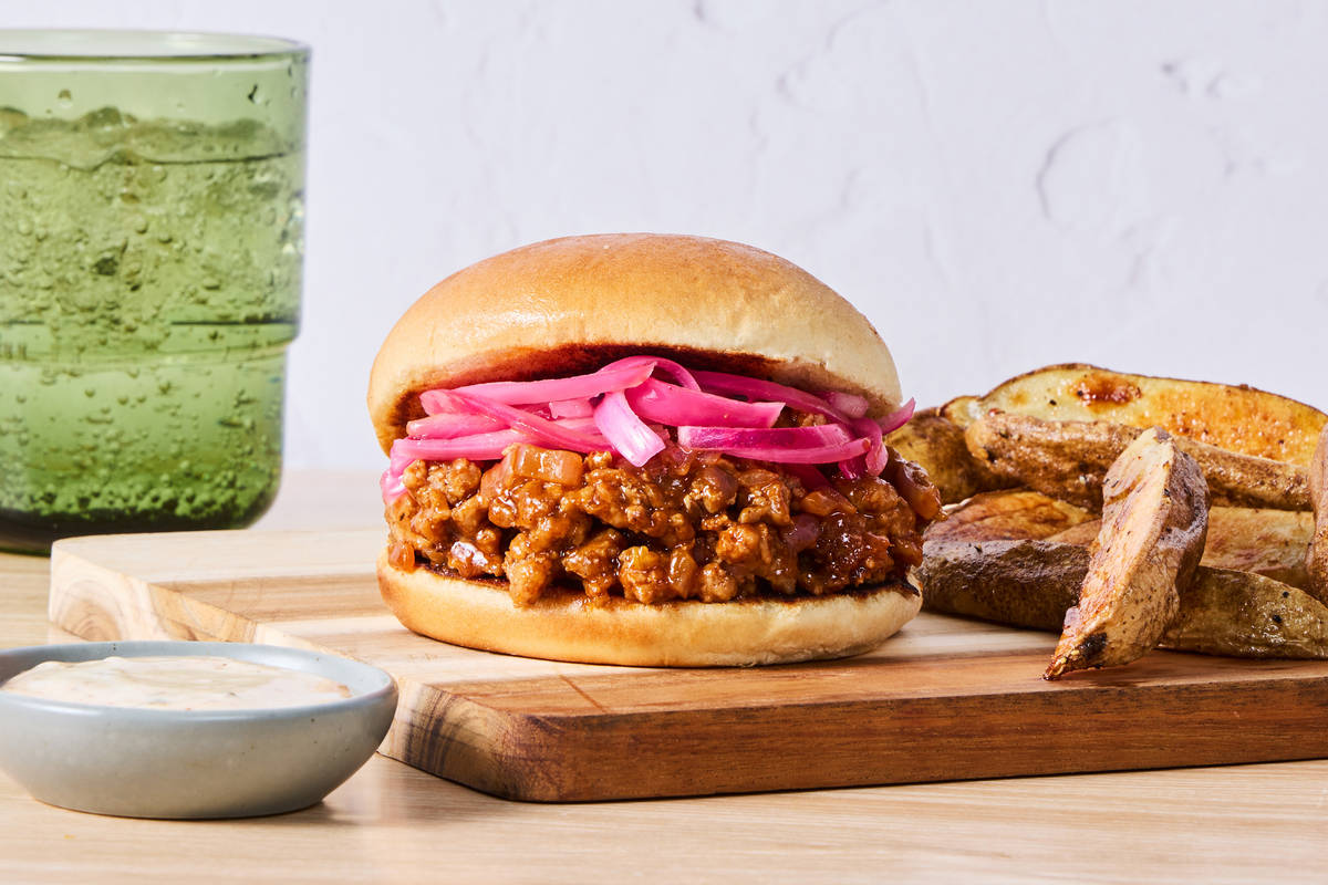 Old-School BBQ Turkey Sloppy Joes