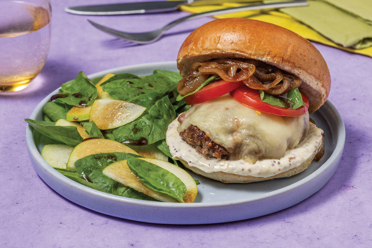 Nonna's Italian Beef Burgers