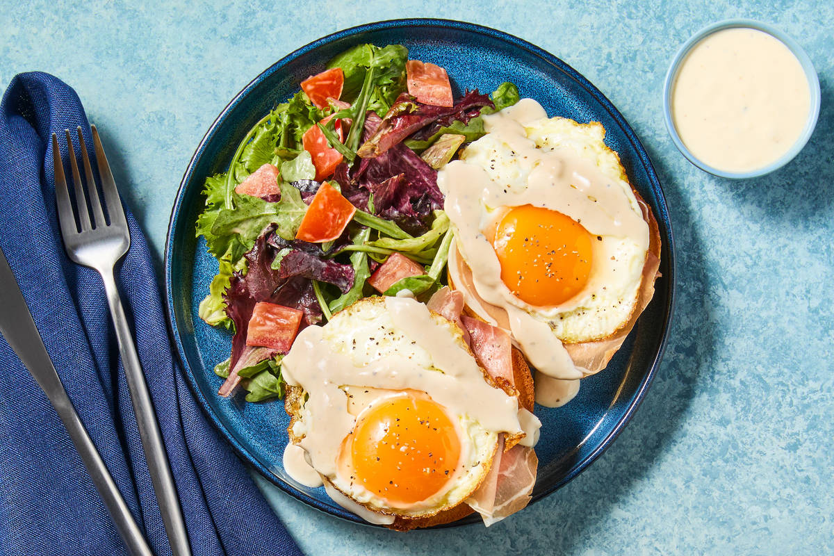 Prosciutto Eggs Benedict