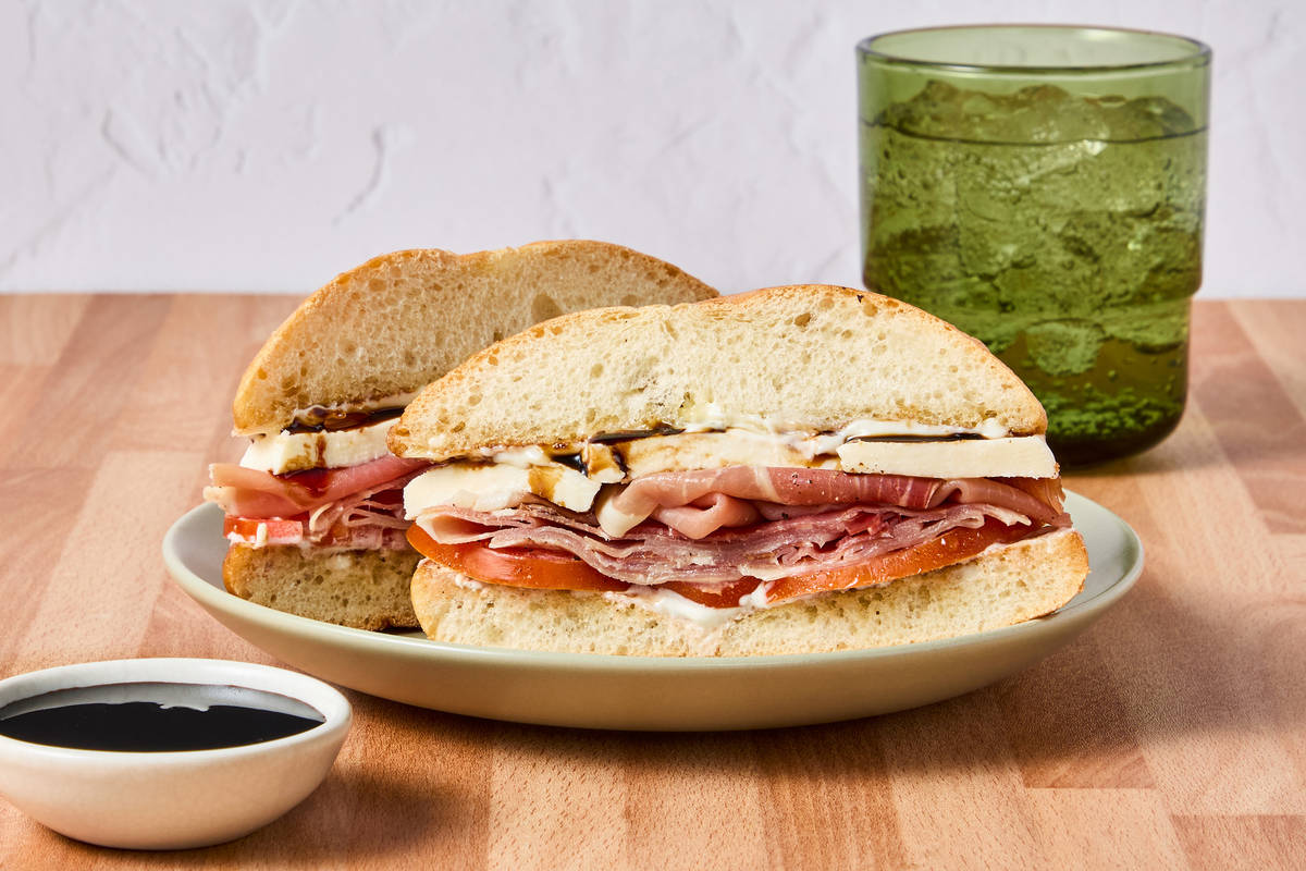 Prosciutto & Mozzarella Sandwiches