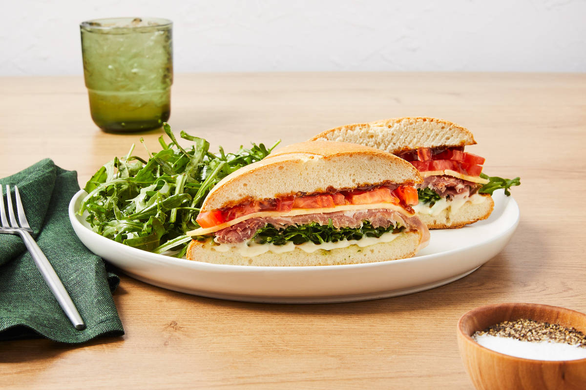 Gouda, Prosciutto & Fig Jam Sandwiches