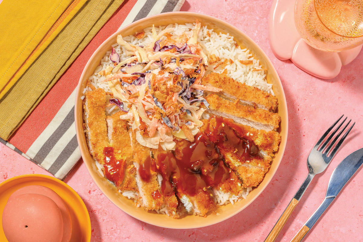 Chicken Schnitzel & Katsu Sauce