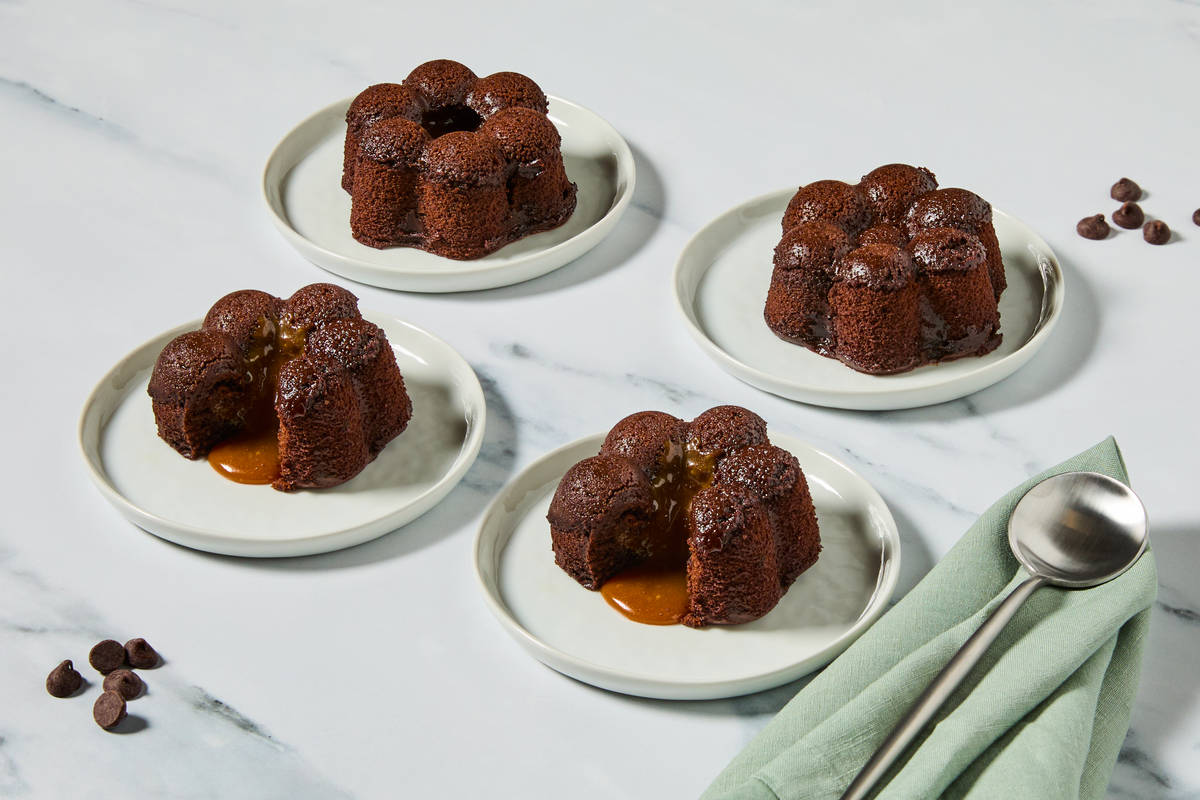 Filled Chocolate Bundt Cakes