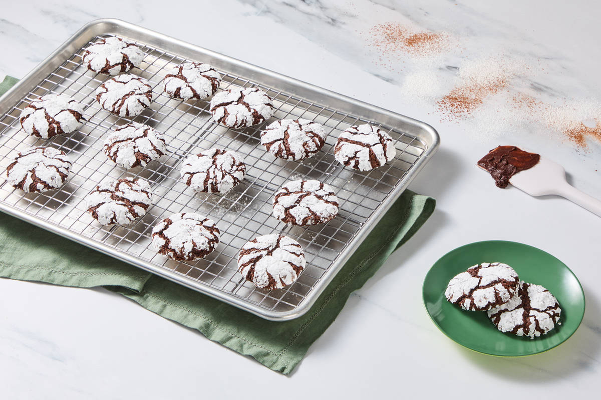 Chocolate Crinkle Cookies