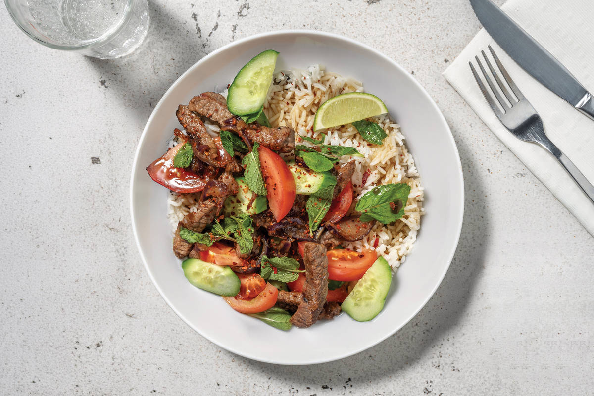 Thai Lime Beef Salad