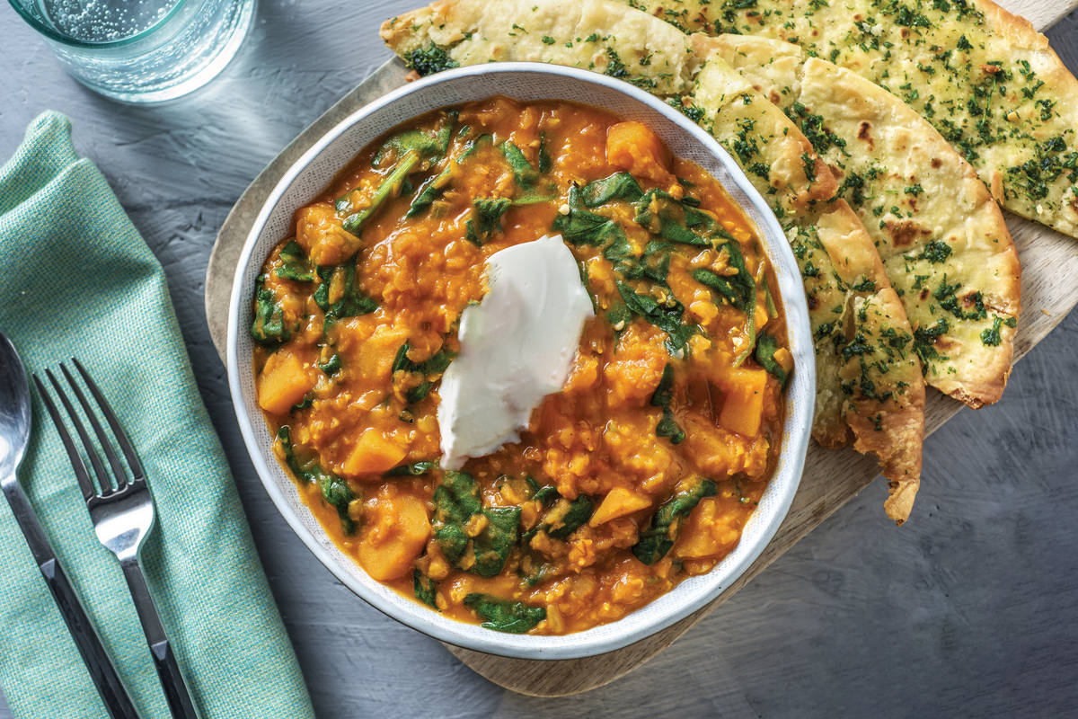 Indian Lentil & Veggie Coconut Dhal