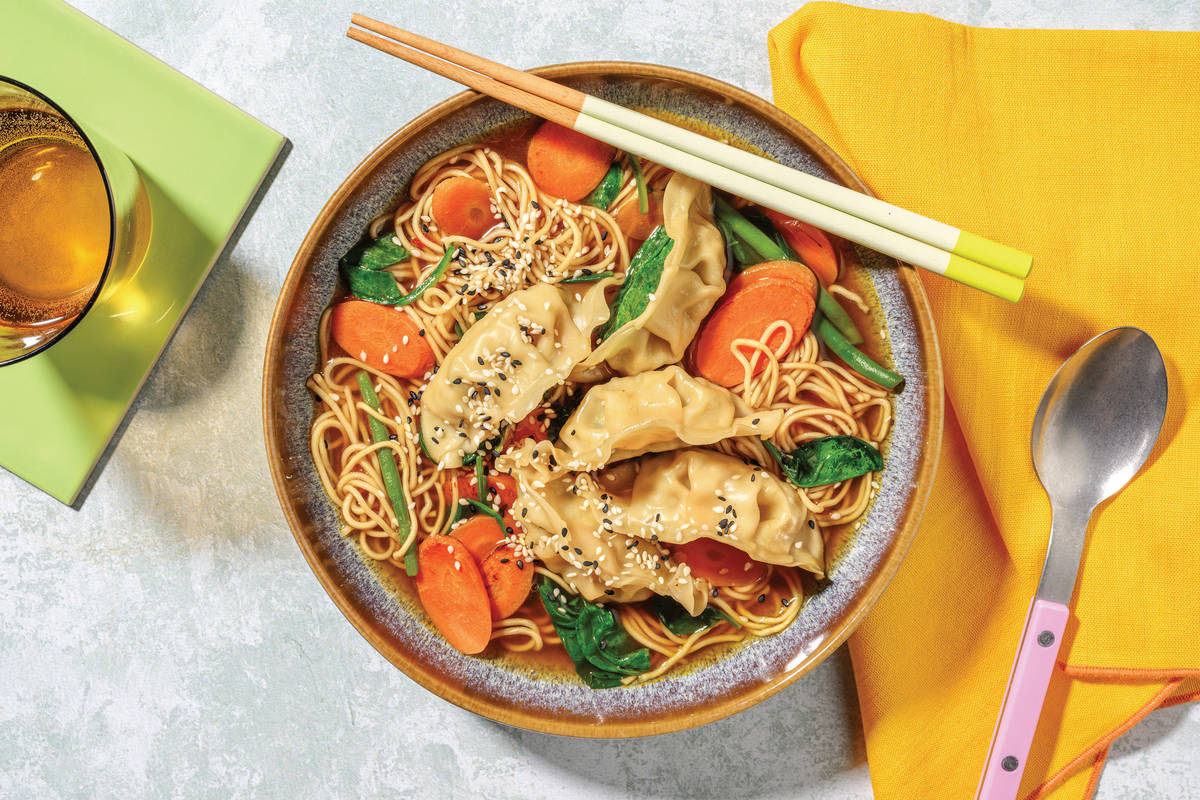 One-Pot Prawn & Char Siu Noodle Soup