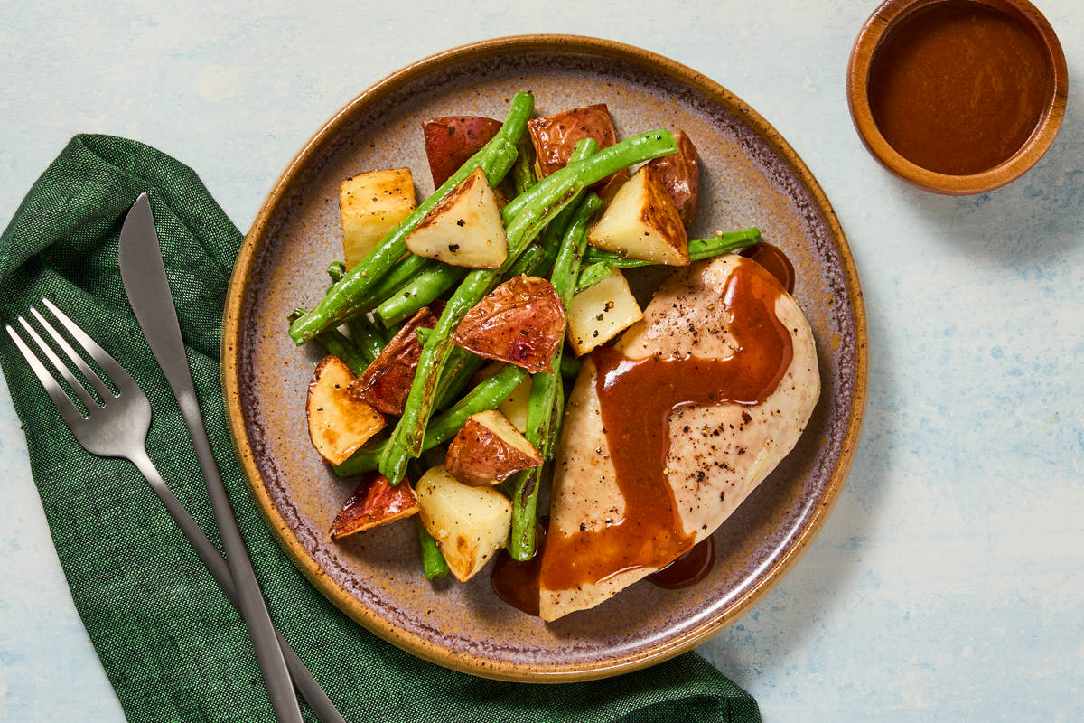 Sheet Pan BBQ Chicken