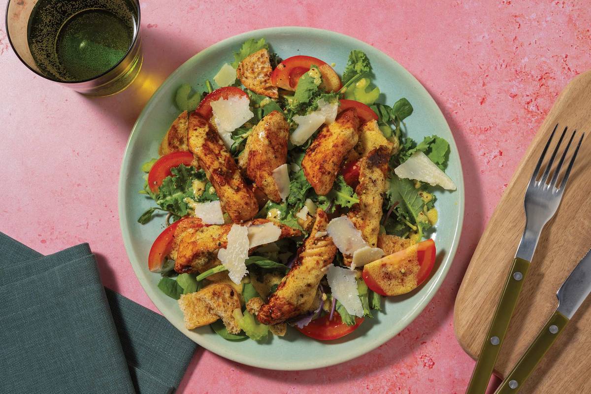 Double Aussie-Spiced Chicken & Mustard-Cider Salad