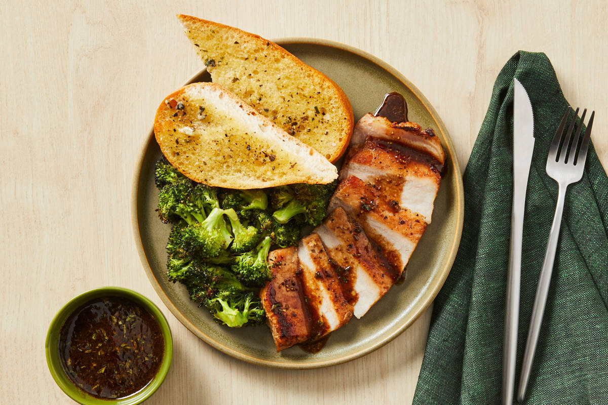 Balsamic Rosemary Pork Chops