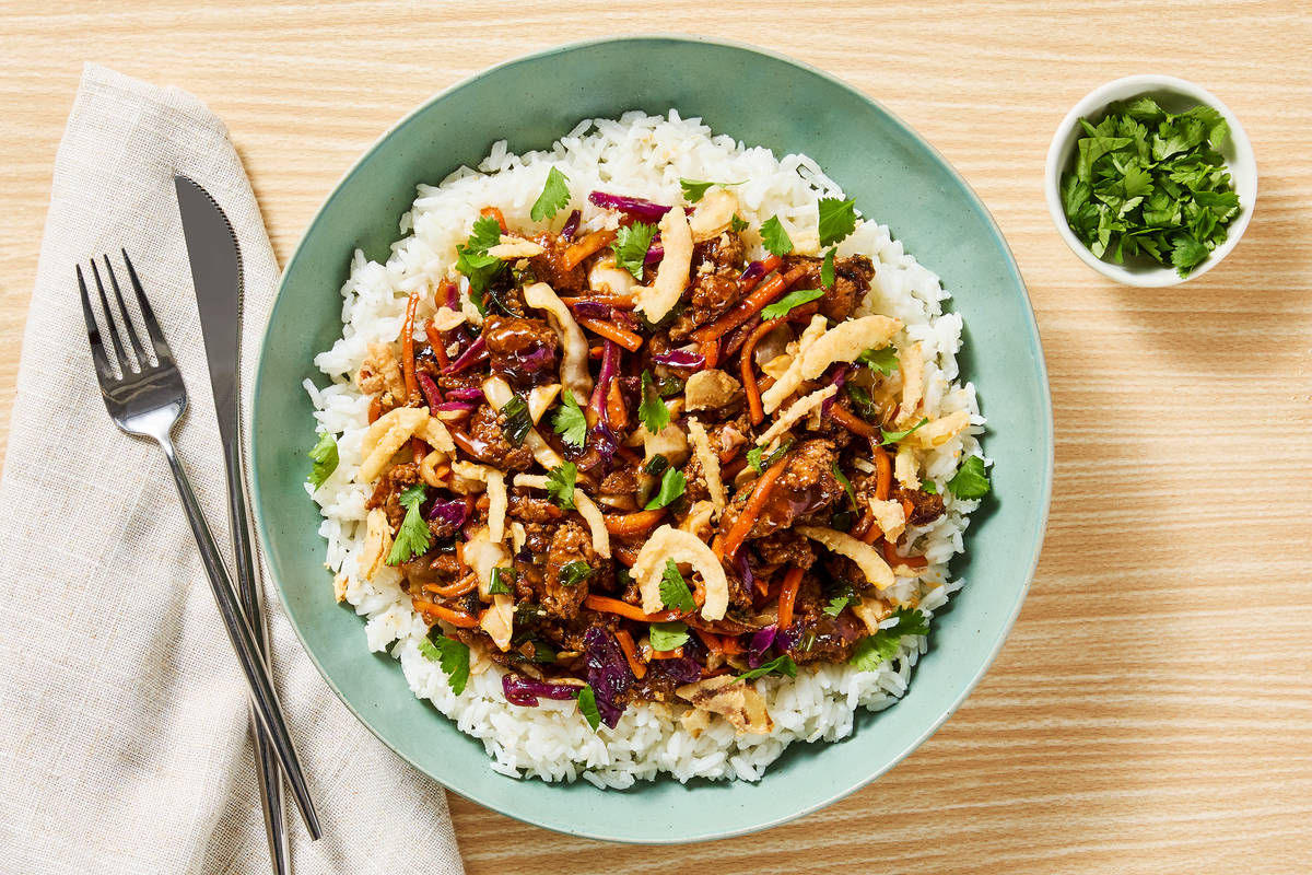 Saucy Beef & Cabbage Stir-Fry