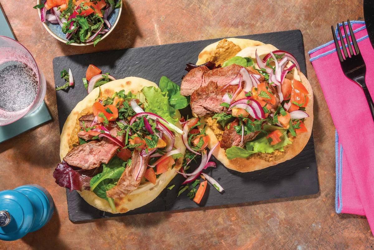 Beef Rump & Babaganoush Shawarma