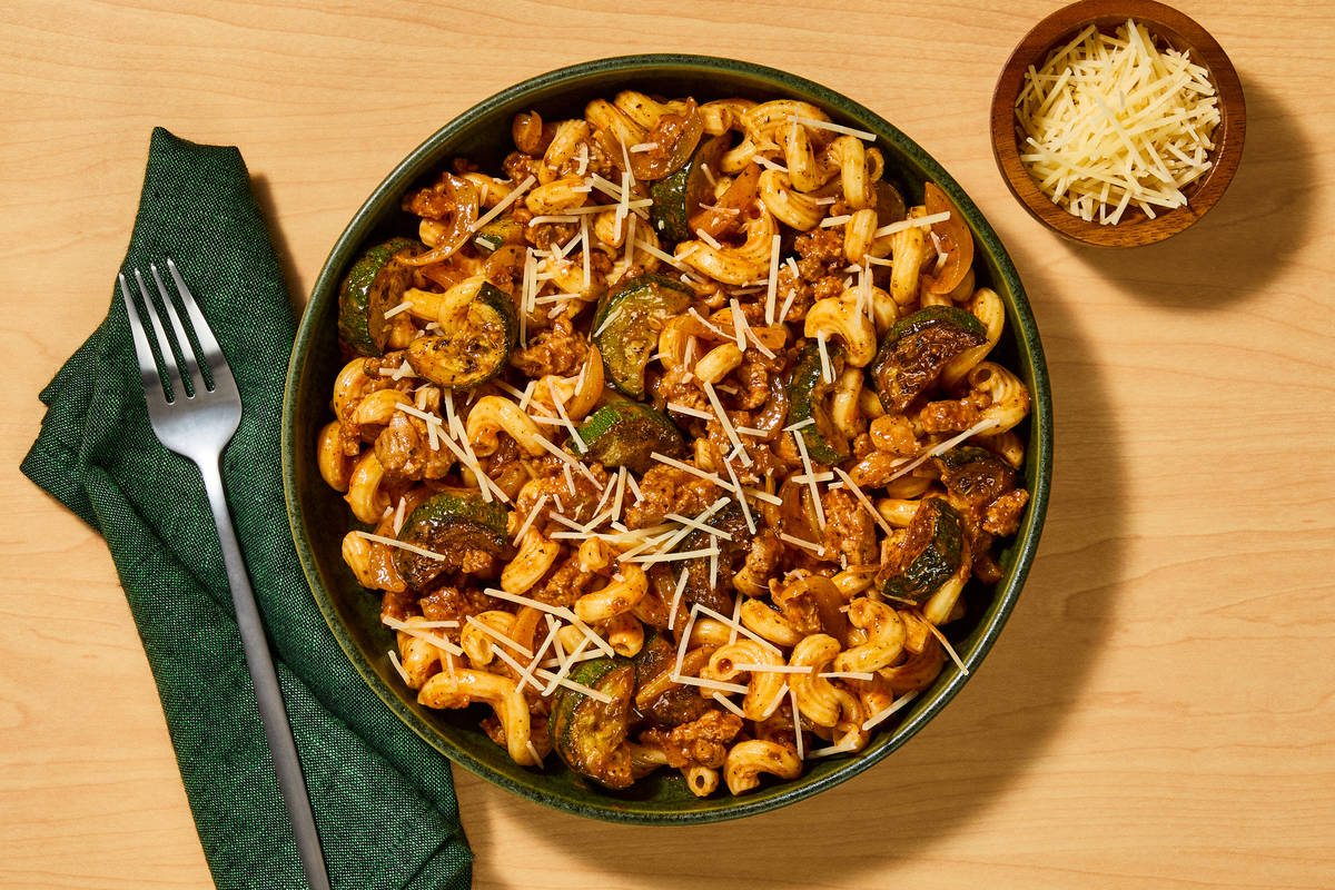 Chicken Cavatappi Bolognese