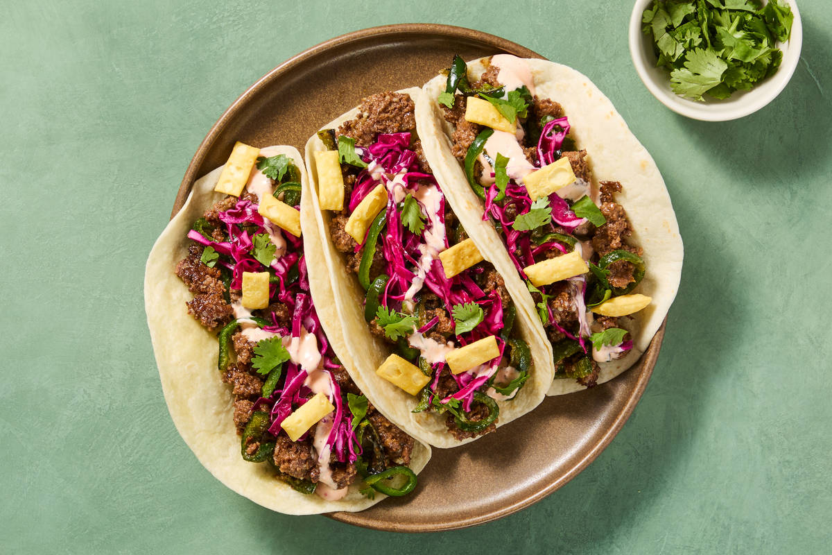 One-Pan Chicken Stir-Fry Tacos