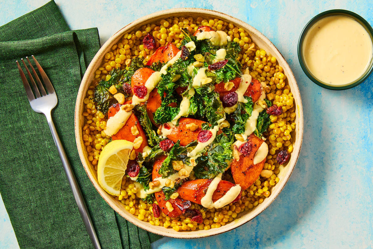 Salmon & Maple Carrot Power Bowls