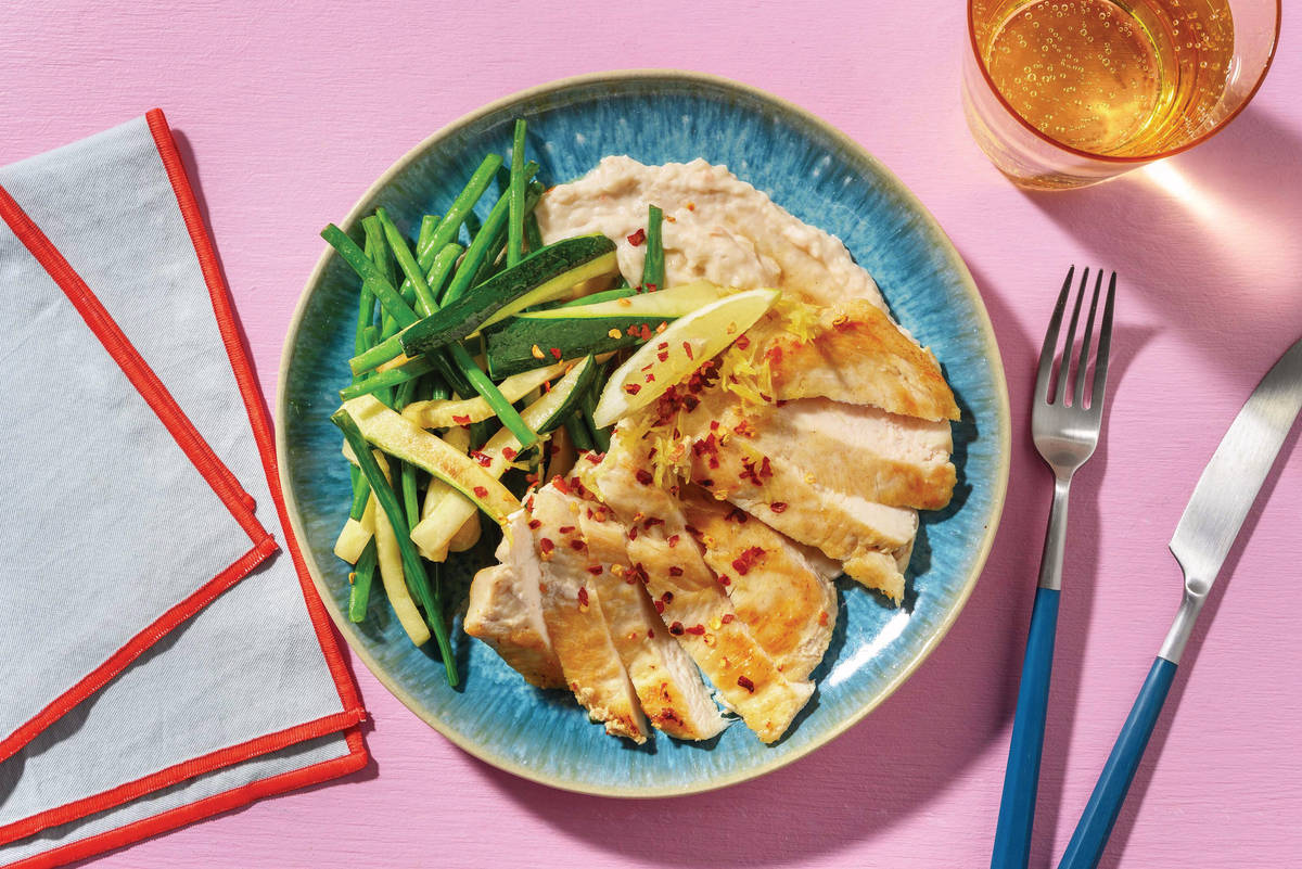 Brown Butter Barramundi & White Bean Purée