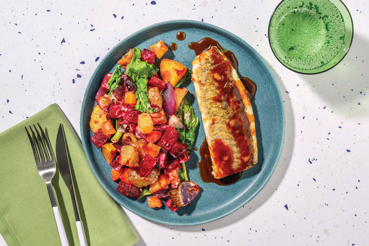 Soy-Ginger Glazed Salmon