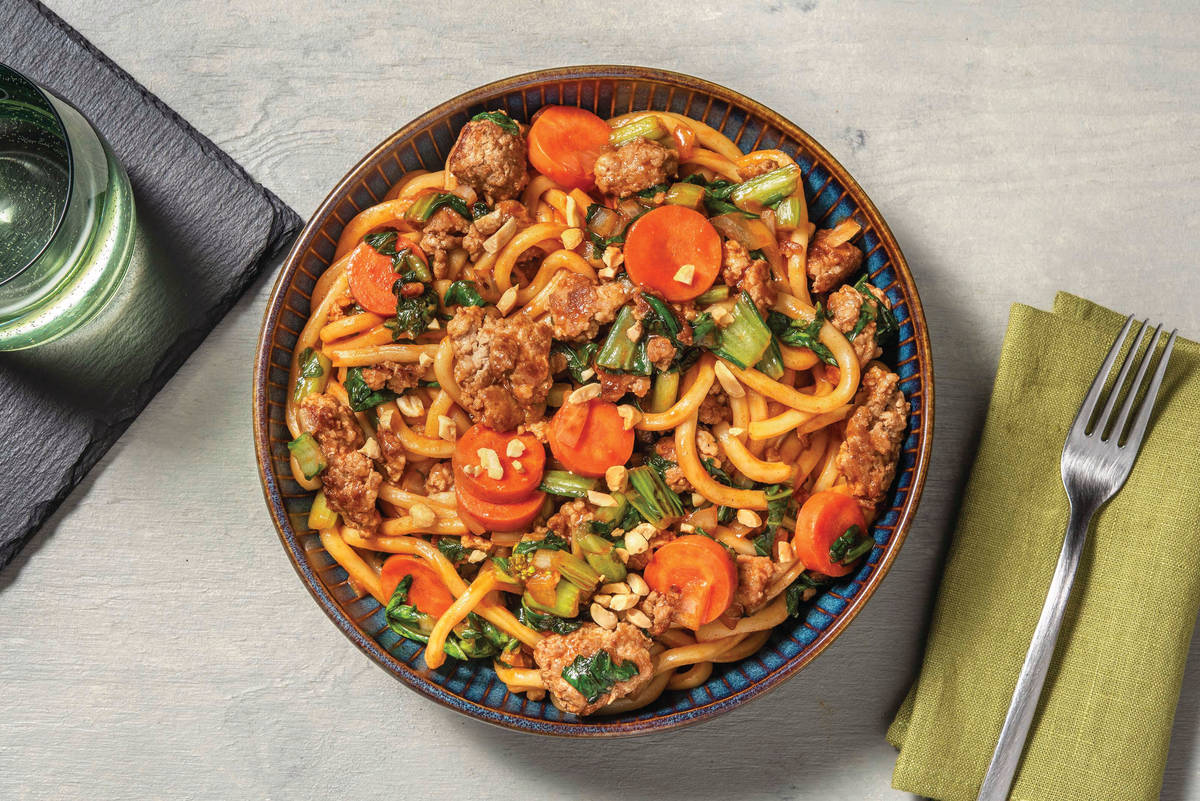 HelloHero: Double Asian Pork & Veggie Stir-Fry