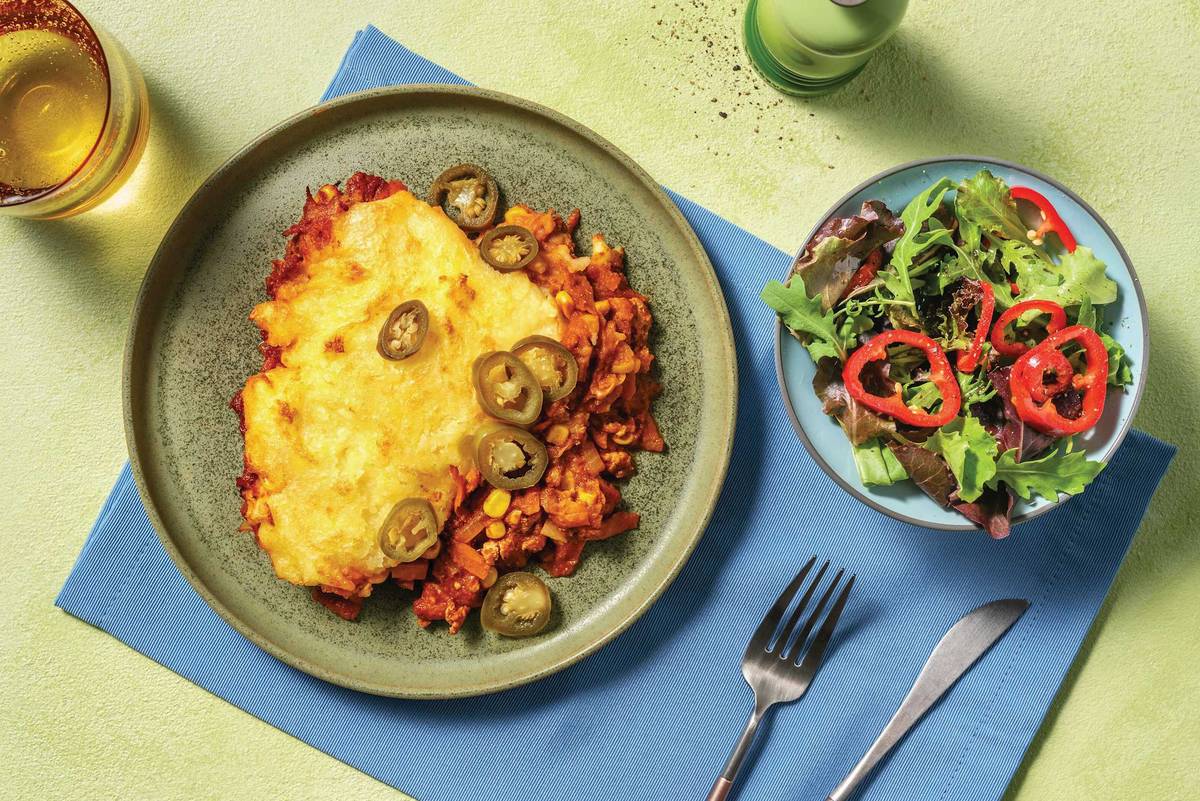 Plant-Based Mexican Shepherds Pie