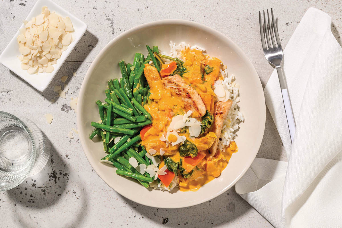 Goan-Style Chicken Curry & Rice 