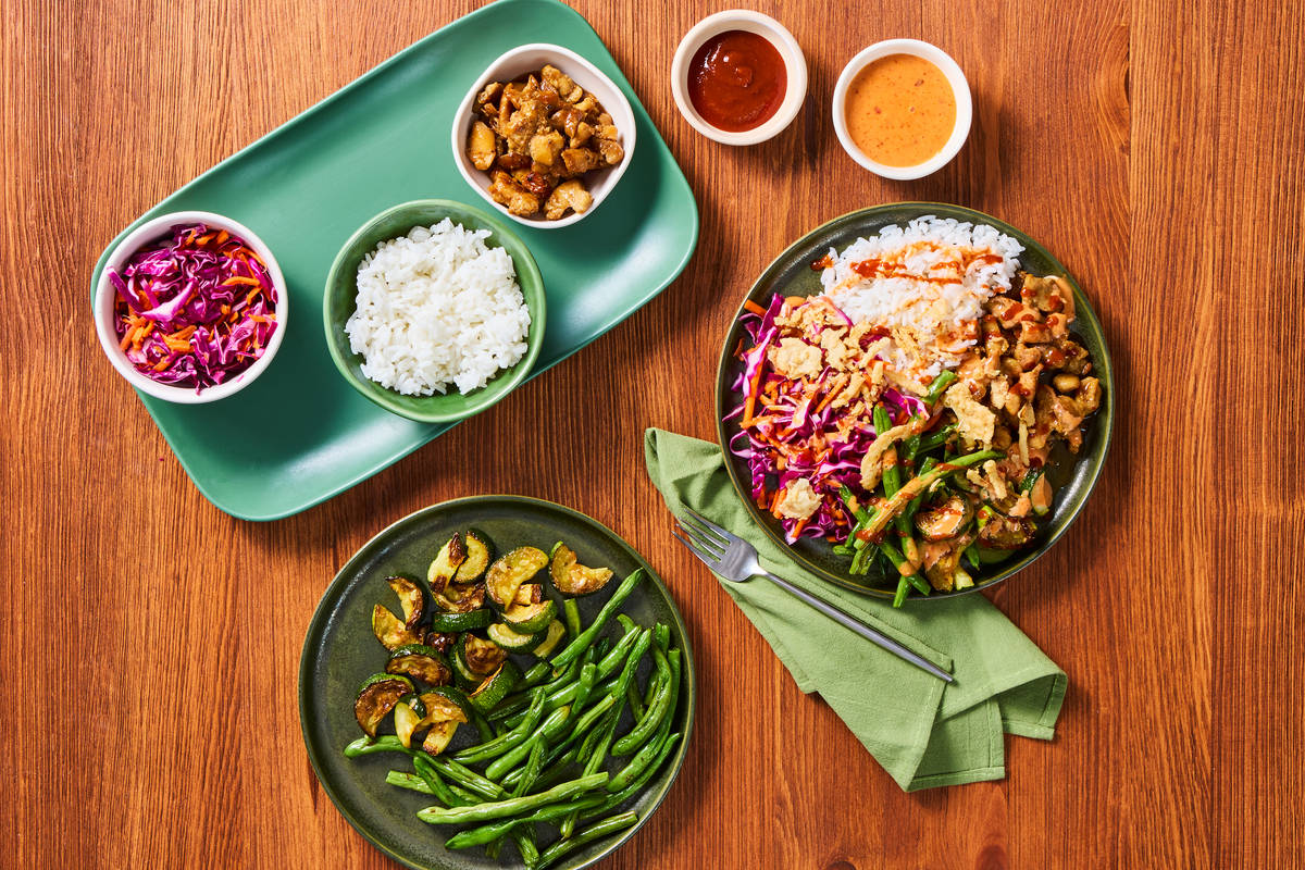 Sweet Chili Chicken & Rice Bar