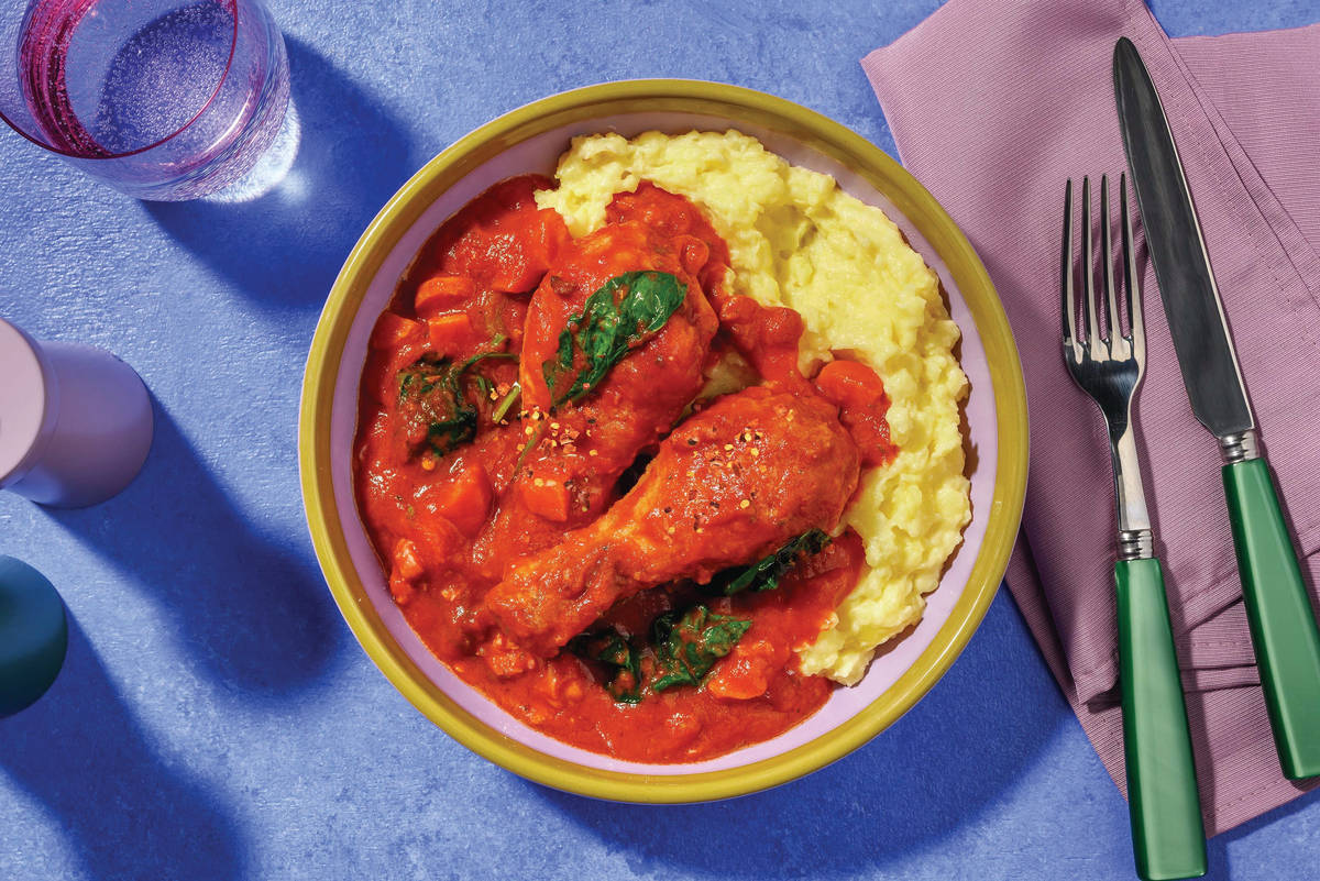 Slow-Cooked Chicken & Bacon Casserole