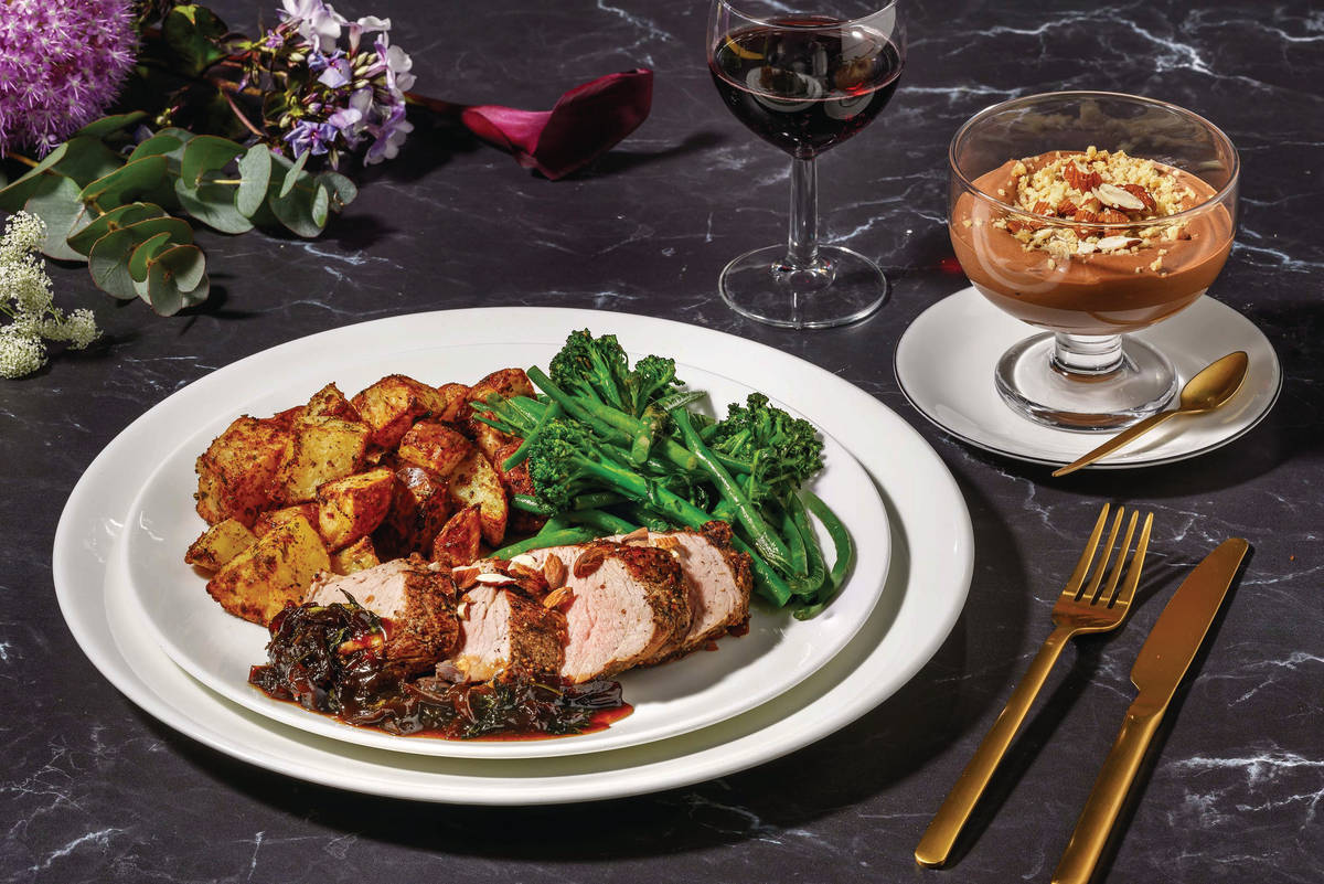 Peppercorn-Crusted Pork Fillet for Dinner