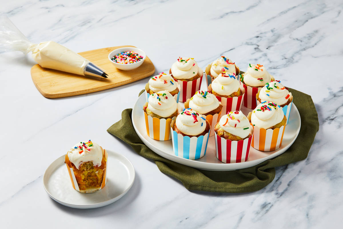 Tie-Dye Cupcakes